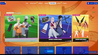 *NEW* GIFTING Naruto From The New ITEM SHOP (Fortnite Battle Royale)