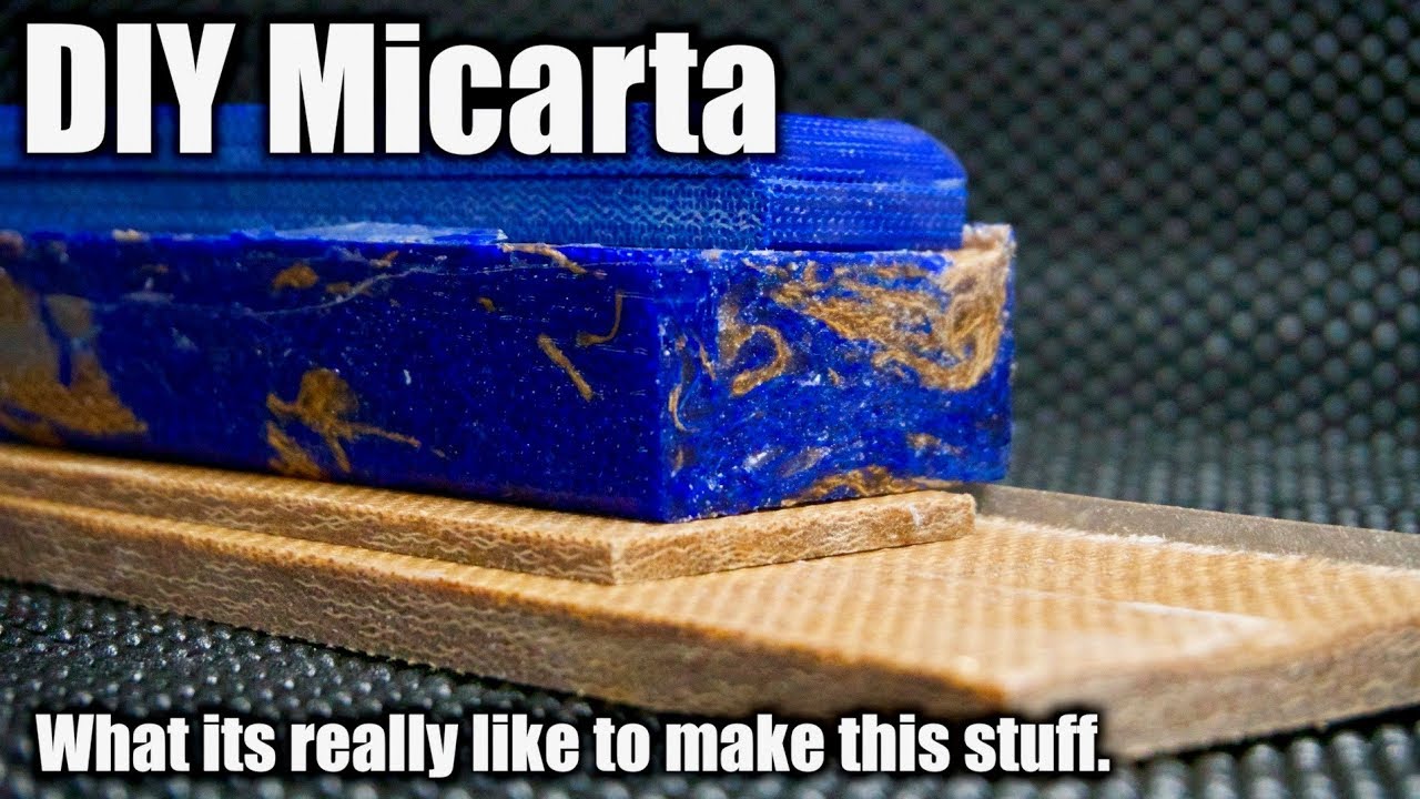 How To Make Micarta | A DIY guide to what its really like to make this stuff