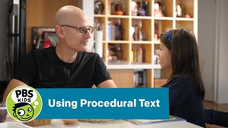 Using Procedural Text | Informational Text Family Videos | PBS KIDS for Parents