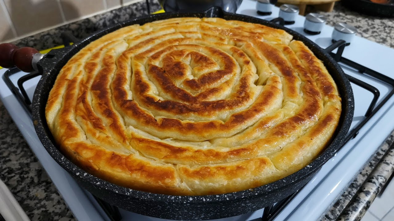 Bu Böreği Hazırla ve Dilediğin Zaman Pişir_ Hem Pratik Hem Lezzetli 👌Tava Böreği