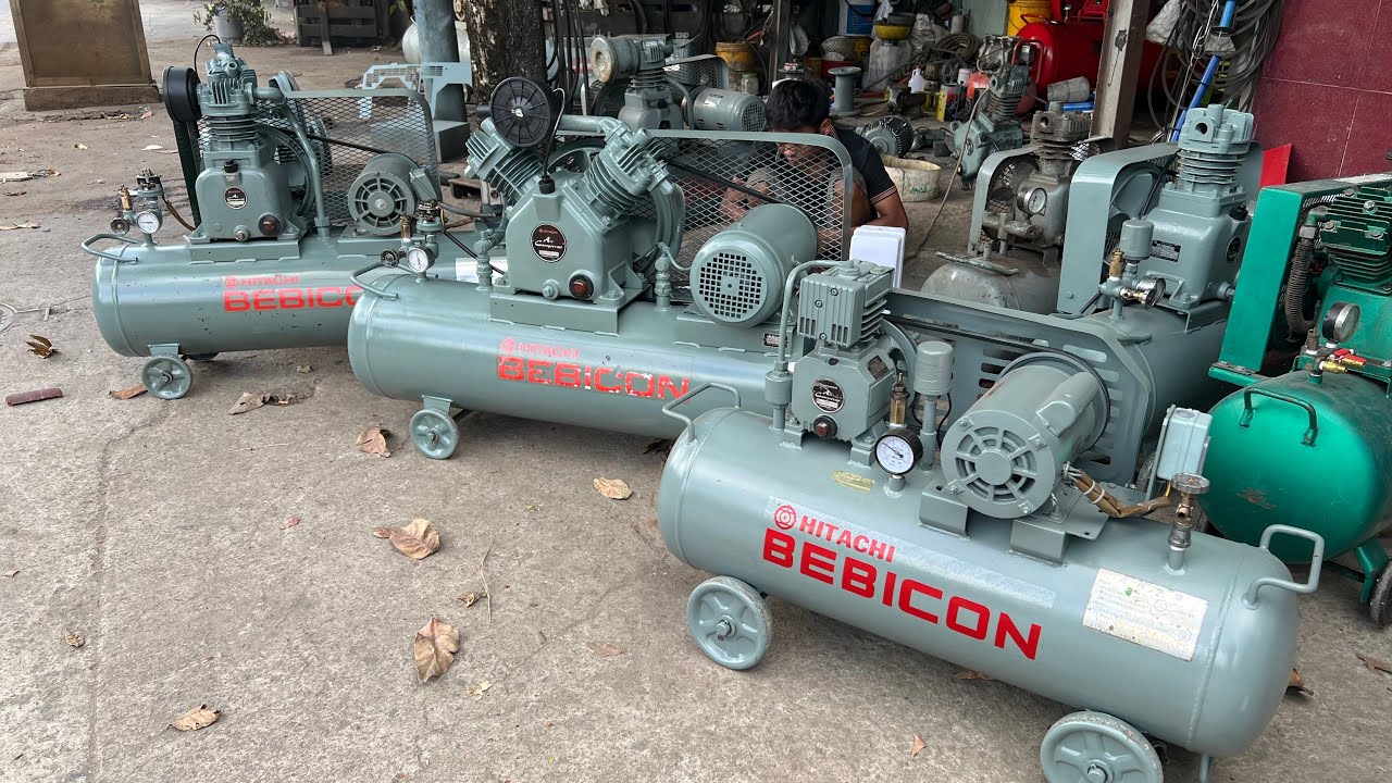 Máy nén khí xài gia đình hàng Nhật bãi lh0972478554