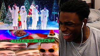 Christmas Drillings & This or That - Sidemen Christmas Songs 2022 | ZAI REACTION