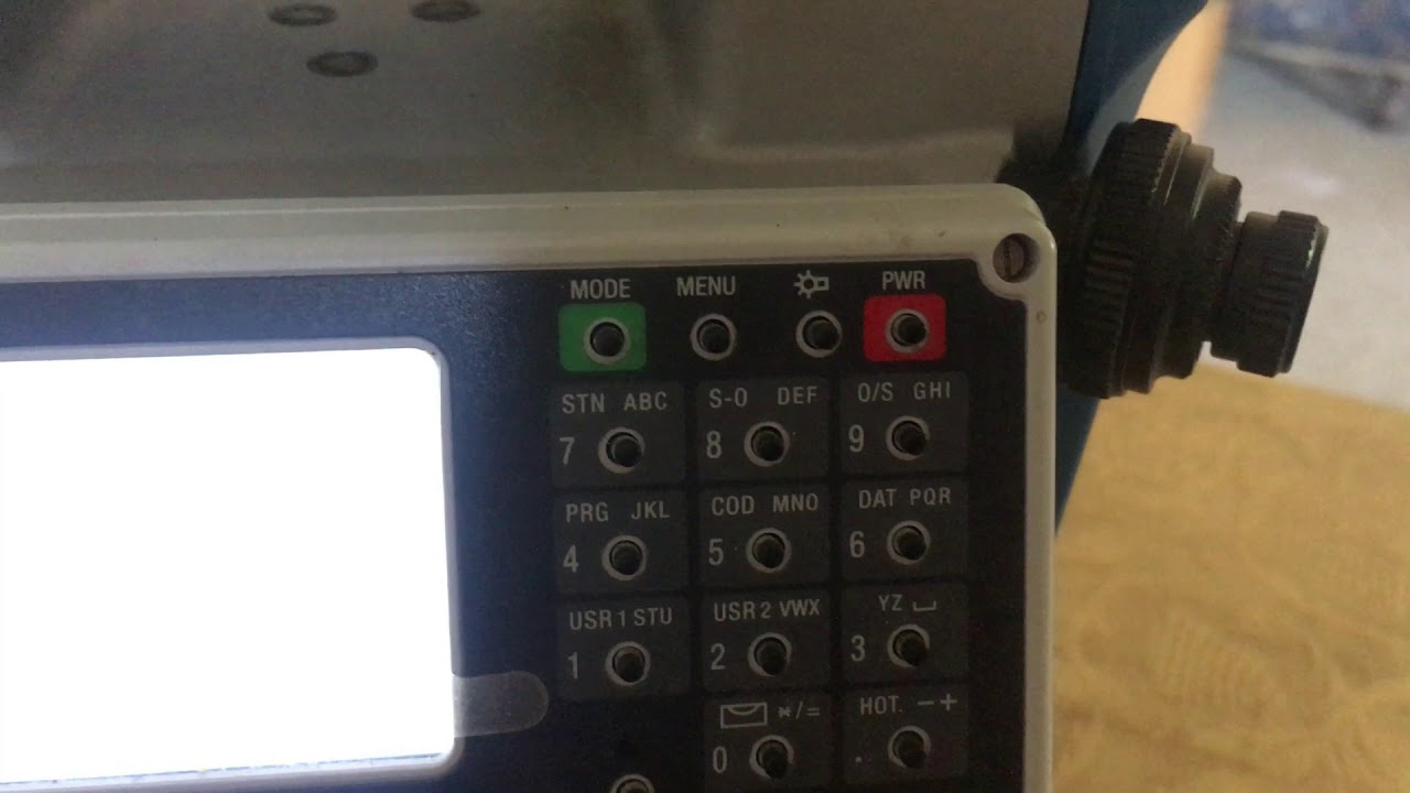 Como exportar puntos desde estación total SPECTRA FOCUS 2 a memoria SD