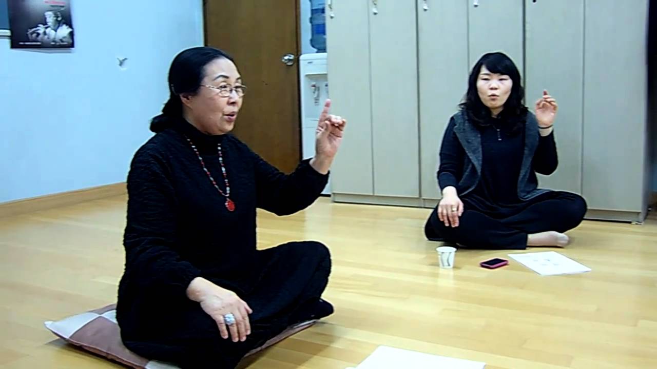 여창가곡 인간문화재 조순자 선생의 가곡 강의 5