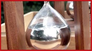 HOURGLASS  Filled with MERCURY -  What HAPPENS