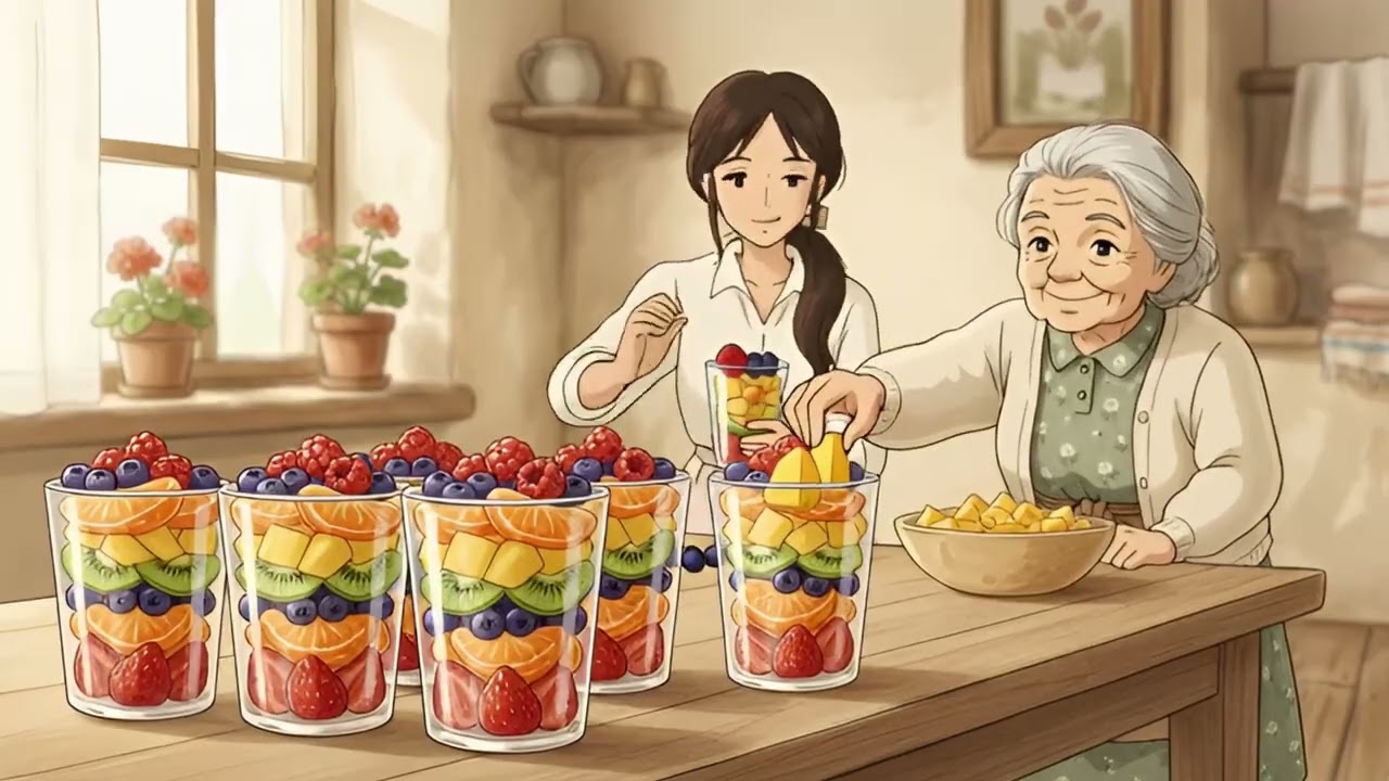 A Peaceful Day at the Lake House 🌿 Cooking Milky Way Somen & Sky Jelly | Ghibli Wonderland