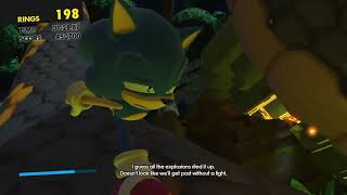 Sonic Forces - Sonic Vs Gigantic Snake