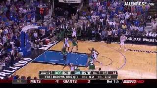 Celtics vs Magic Game 6 5\/14\/09 - 2009 NBA Playoffs - Jalen Rose on ESPN