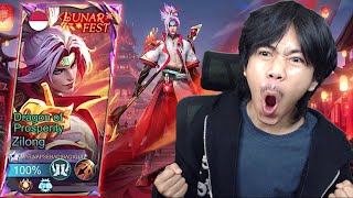 REVIEW SKIN ZILONG LUNAR FEST DRAGON OF PROSPERITY - Mobile legends