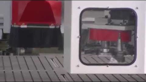 Tool Changing Video Of Rotary ATC CNC Router CC-MS1325AD