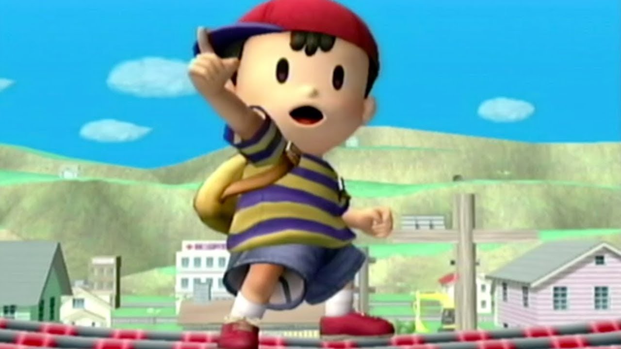 Super Smash Bros. Brawl Classic Mode: Ness Gameplay HD