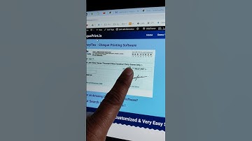 Print Cheque in Any Printer & All Bank