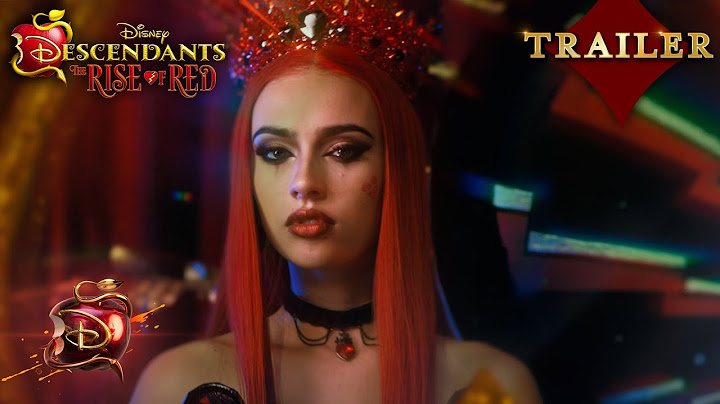 Descendants: The Rise of Red Official Trailer ❤️ | @disneychannelmusic