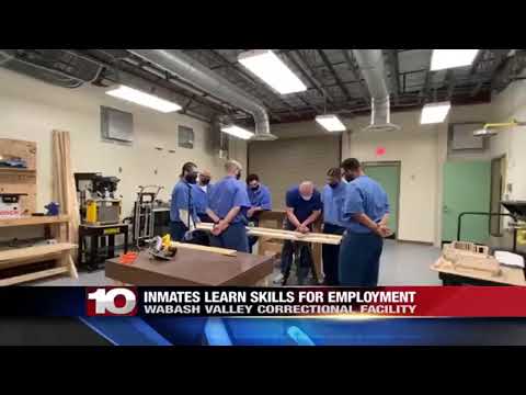 Wabash Valley Correctional Facility - Inmates at the Wabash Valley Correctional Facility learn job skills to help after they get out of pr