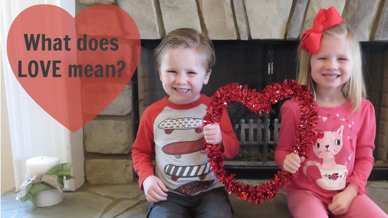 What Does Love Mean? Valentine's Day 2016 YouTube