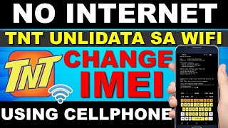 Paano paganahin ang TNT Unlidata sa WIFI o Modem | Change IMEI using Phone screenshot 3