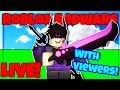 🔴 Roblox Bedwars Custom Match Live! | Kit Giveaway at 2k Subs!