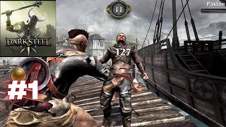 Dark Steel:Medieval Fighting gameplay walkthrough Part 1 (ios,android) #androidgameplay #iosgameplay screenshot 1