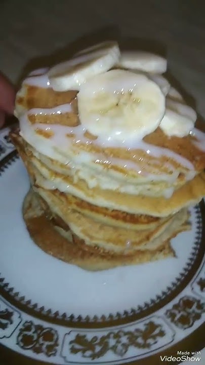 Рецепт найдете у меня на канале. "Банановый панкейк" 🍌🍌🍌🥞🥞🥞#панкейки # ...