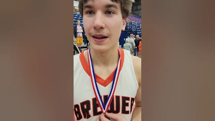 Brady Saunders postgame after the Class A State Ti...