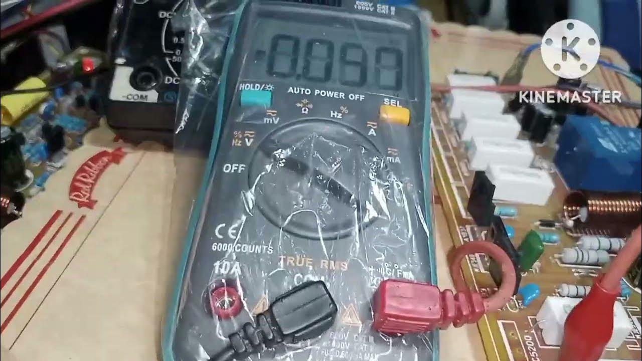 Amplifier repair tutorial setup biasing dc offset... and bias. part 1