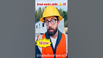 22.Greatworksskills👍#workskills #skills #smartwork #construction #engineering #workers#tips#shorts