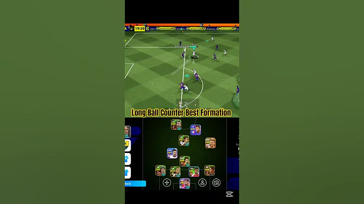 Best Long Ball Counter Formation in eFootball 2026 Mobile 🔥⚽ #efootball #efootball2026 #shorts