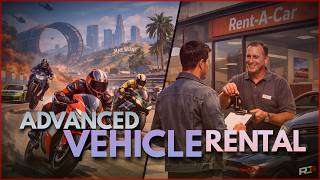 Advanced Vehicle Rental [QB | QBOX] - Fivem Script  @DEADLYPARASITEGAMING​