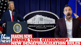 BREAKING 2026: Can the U.S. Revoke Your Citizenship New Denaturalization Rules Explained