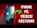 İPHONE PİL YÜZDESİ NASIL AÇILIR ? (ÇOK BASİT !!!)