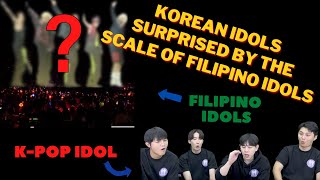 Korean singers who were surprised to hear Filipino singers' live performances