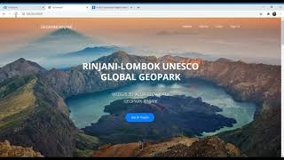Example Of 3D WEBGIS for Geotourism Route