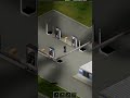 Is There Anybody At The Gas Station? | Project Zomboid Embarrassing Jump Scare Number 2 #shorts