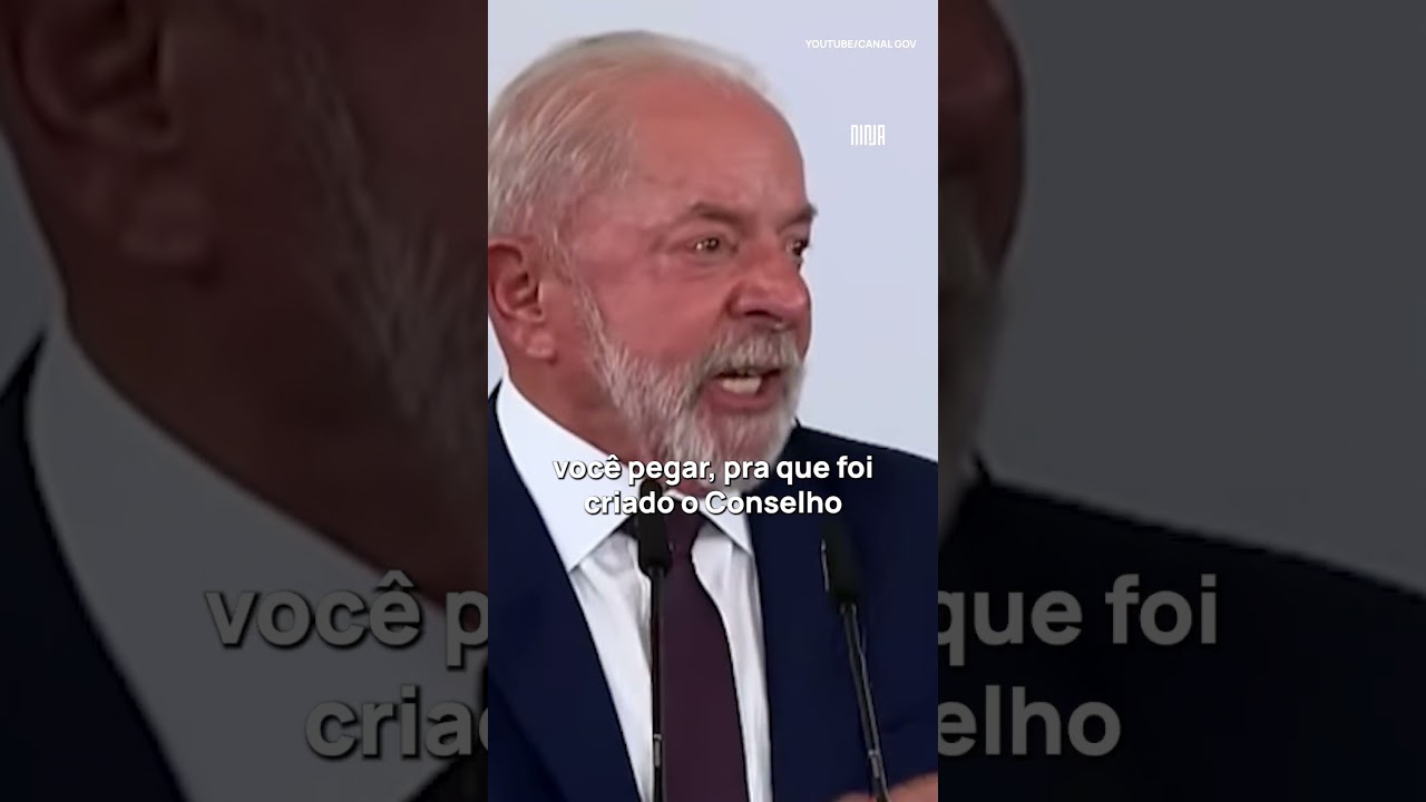 💢“As nações que criaram a ONU não respeitam a ONU”, critica Lula💢