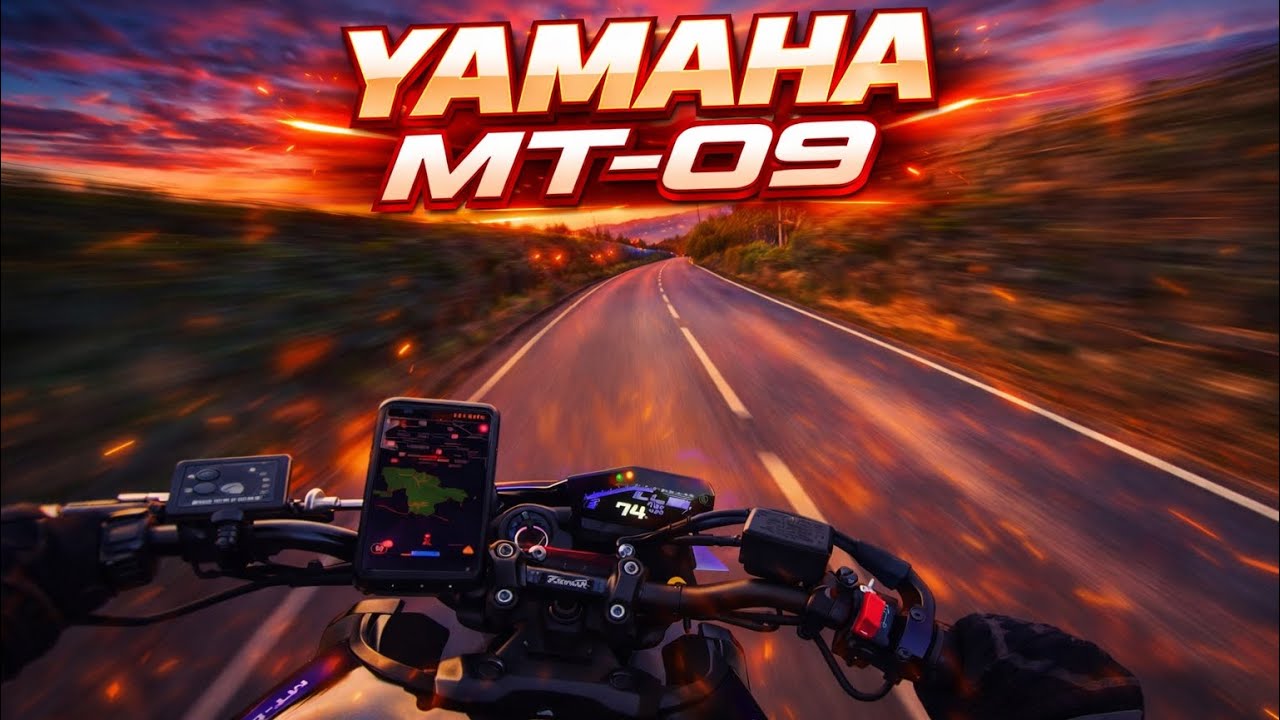 Perfection In 4K | YAMAHA MT-09 SP + AKRAPOVIC