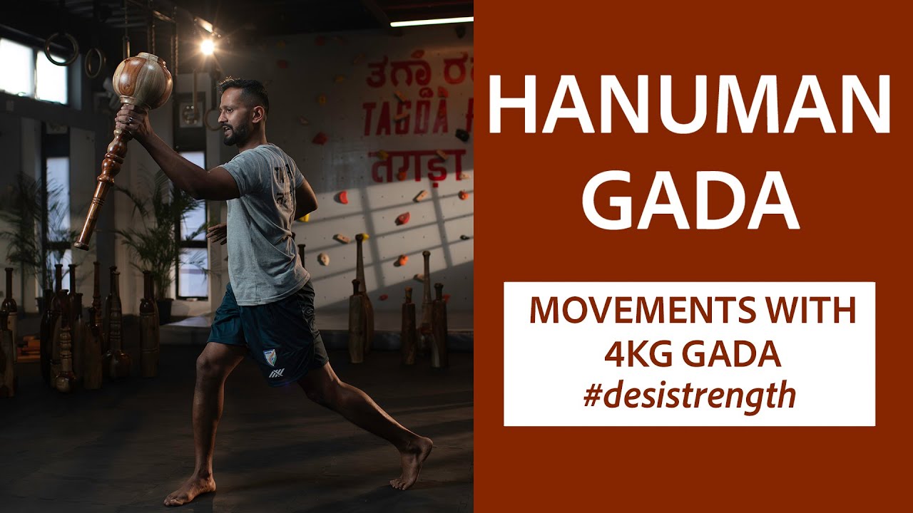 4Kg Gada Workout | Full Body Traditional Indian Training