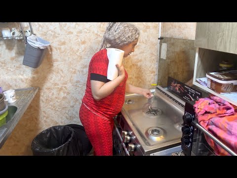 روتين اول يوم العيد 🐏في المطبخ قديتو 🥺بس مش مهم ‼️ طلعت منو مبسوطه 🙃 ￼