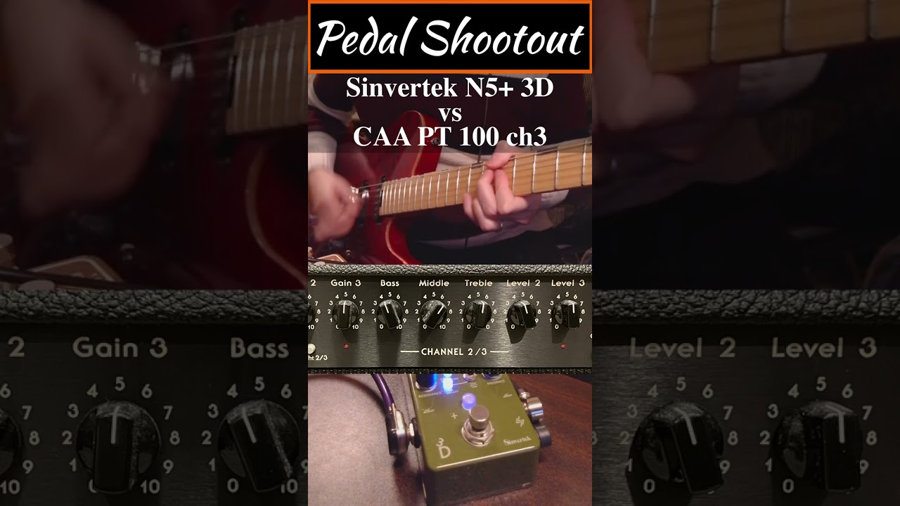 Sinvertek N5+ 3D Modern mode vs CAA PT100 ch3 #sinvertek