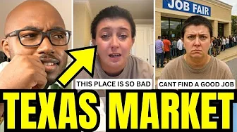 Woman Says Living In Texas Is A NIGHTMARE After Job Market Collapses