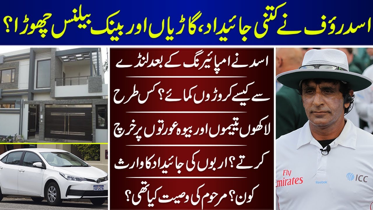 Asad Rauf Famous Actress Assets, Bank Balance And Net Worth | Asad Rauf ...