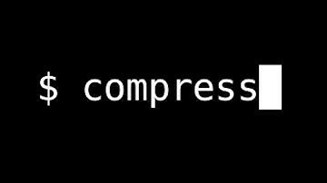 Data Compression (Summer 2023) - Lecture 4 - The Unix "compress" Program