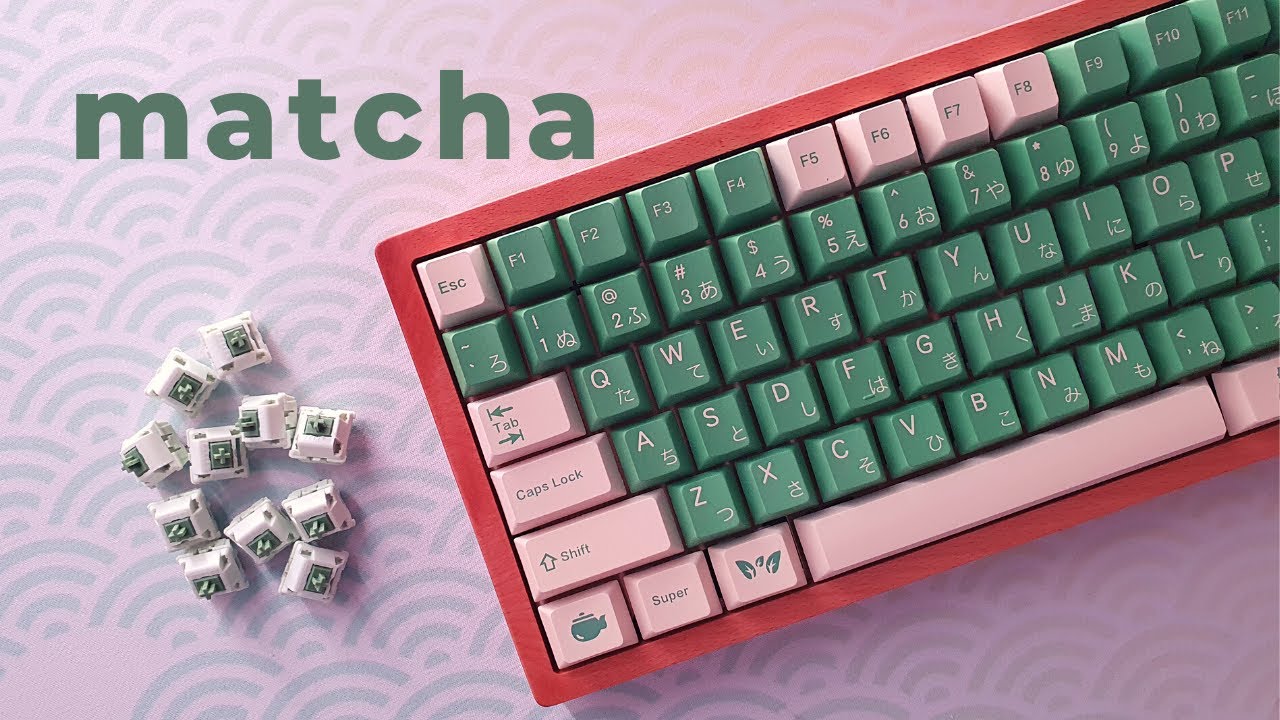 matcha wooden keyboard build YMDK melody 96 sound test YouTube