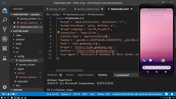 Flutter实战视频-移动电商09 09 首页 项目结构建立和获取数据