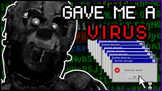 This FNAF Fangame has a VIRUS