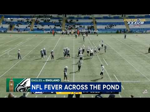American football's popularity growing across UK: 'We will watch until like 1 a.m'