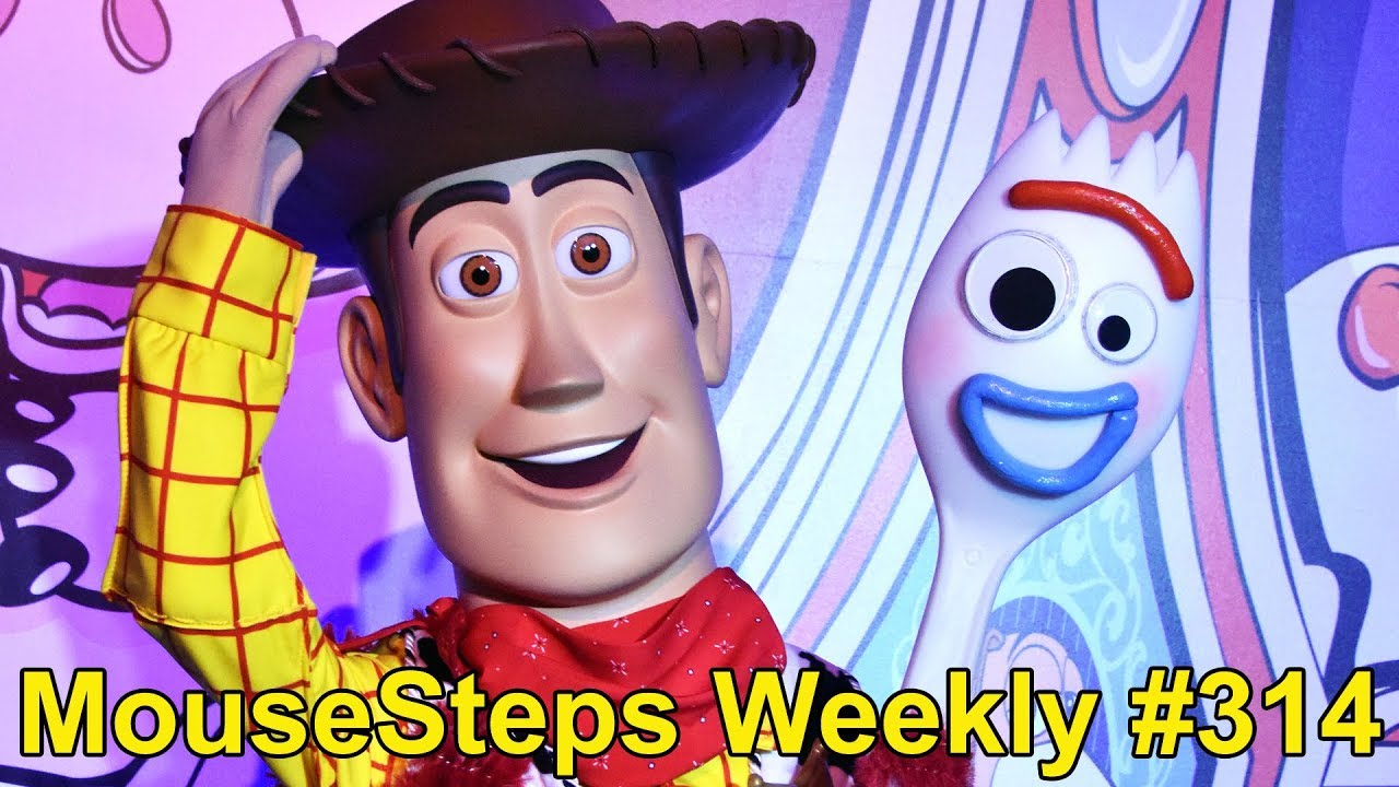 walt disney world vacation MouseSteps Weekly #314 Disney Villains After Hours Overview; Toy Story 4 Junket; TRON Construction +