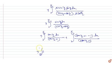 JEE MAINS 2018 If `int_0^ (pi/2) (dx)/(1+sinx+cosx)=In 2`, then the value of  `int_0^(pi/2) sinx...