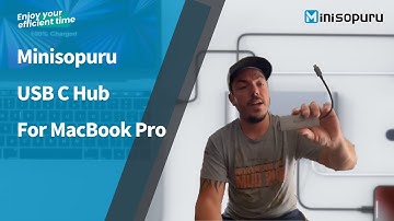 USB C Hub Minisopuru Docking station For MacBook Pro  Review! New!