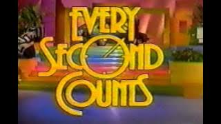 EVERY SECOND COUNTS opening credits game show