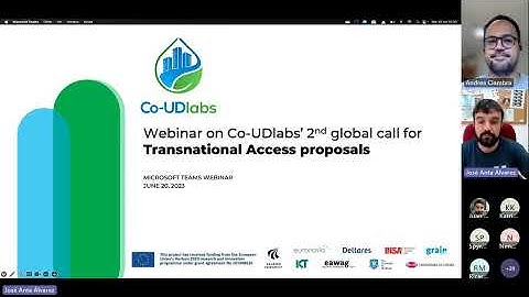Webinar on International access to experimental facilities in Urban drainage, CoUDlabs 2nd open call